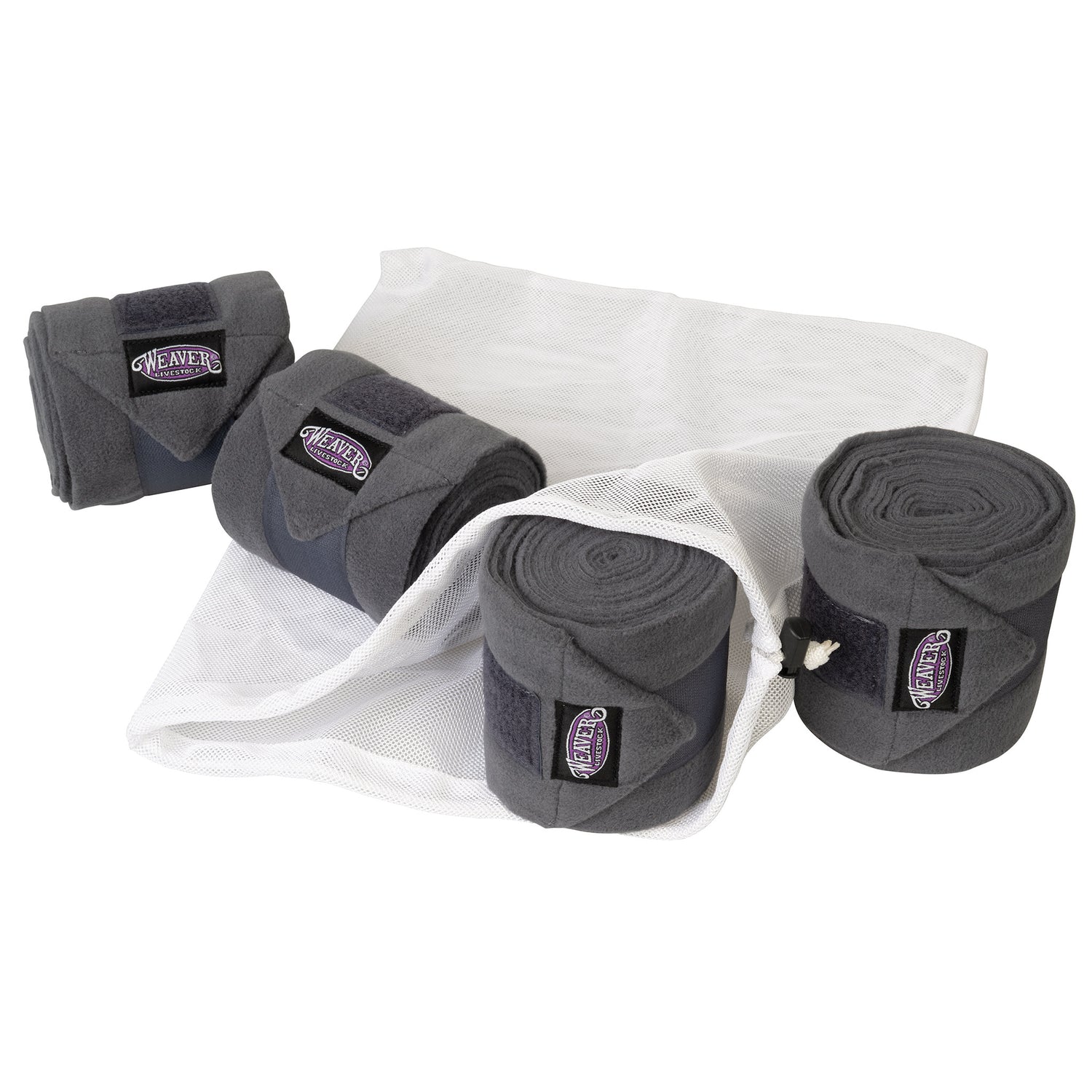Sheep Fleece Leg Wraps, 4-1/2" x 9', 4 Pack