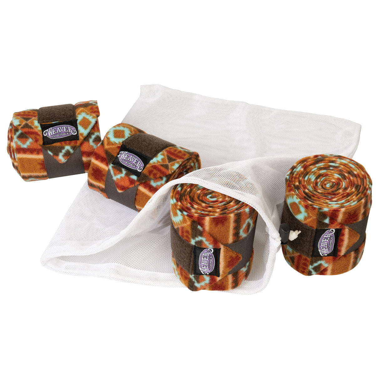 Sheep Fleece Leg Wraps, 4-1/2" x 9', 4 Pack