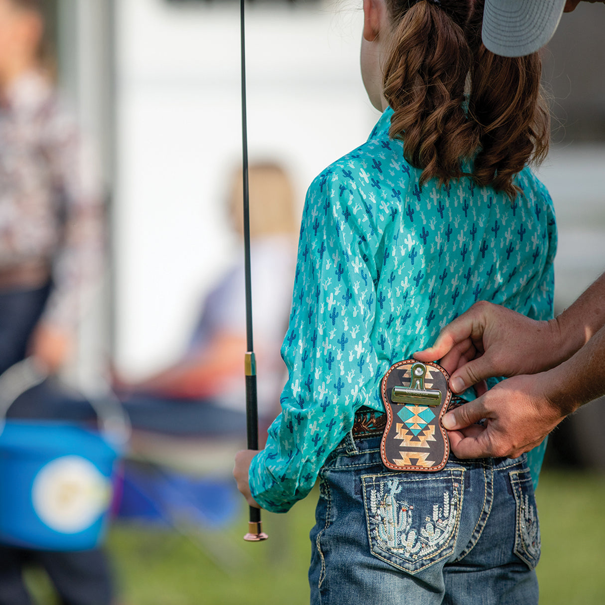 Fashion Show Number Holder with Clip