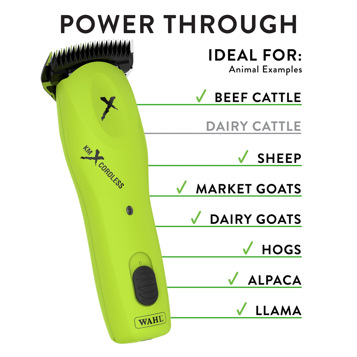 KMX™ Cordless Clipper