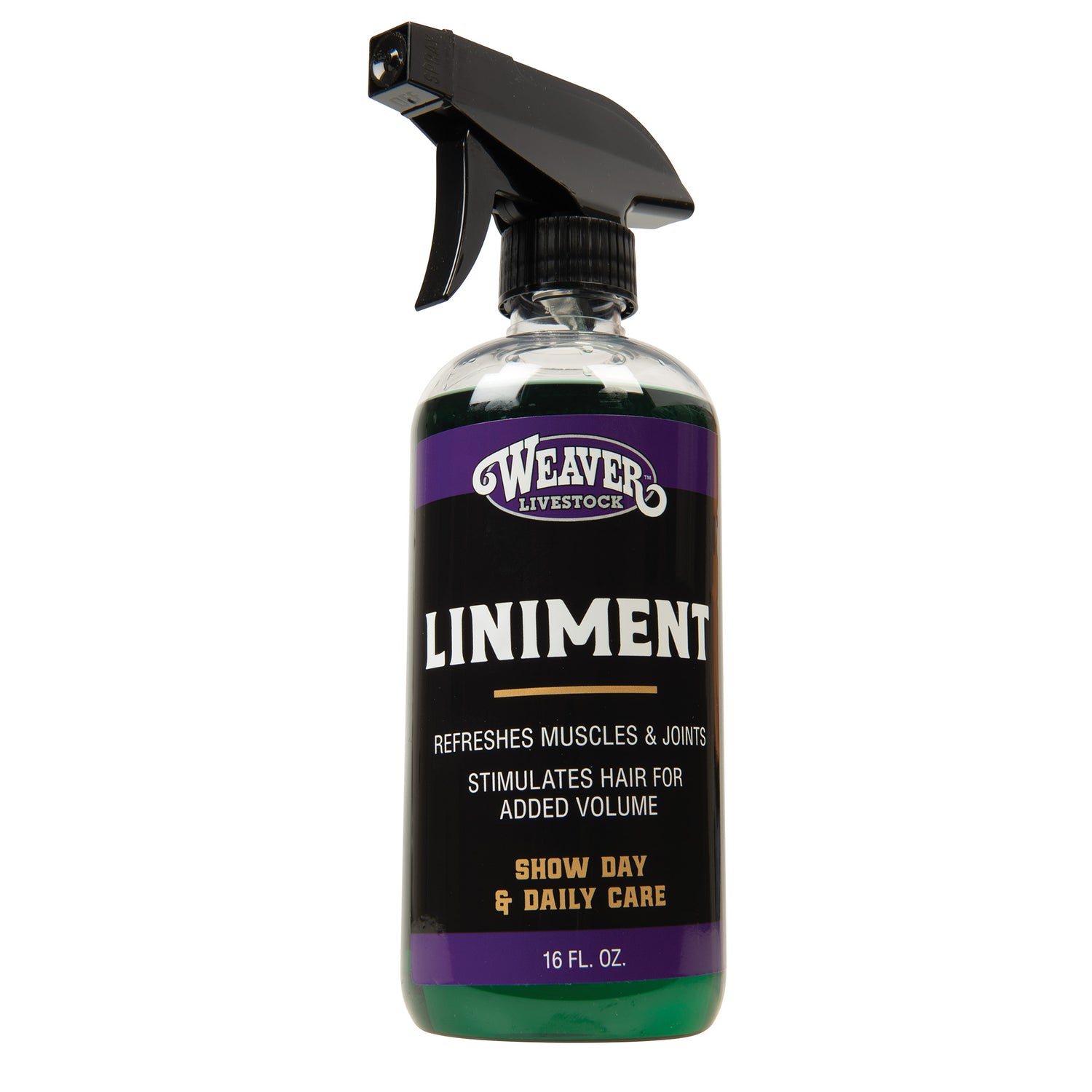 Liniment, 16 oz., front