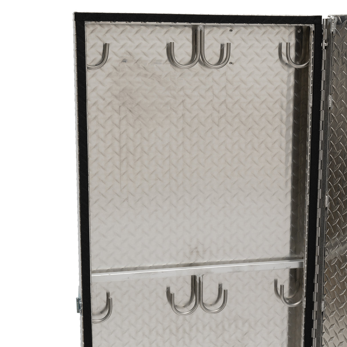 5' Two-Door Dolly Show Box, Aluminum