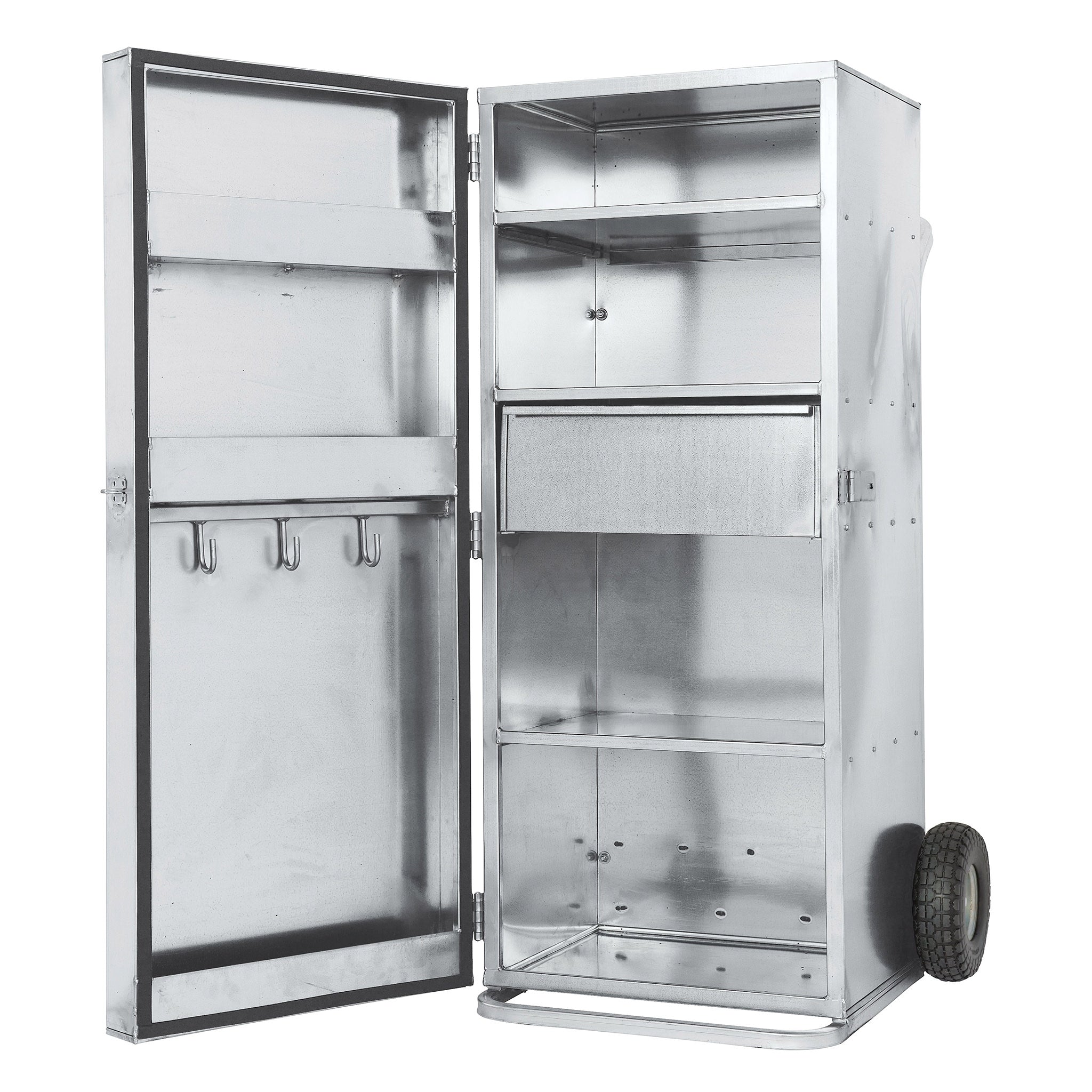 Single Door Galvanized Show Box, 5' - Weaver Livestock