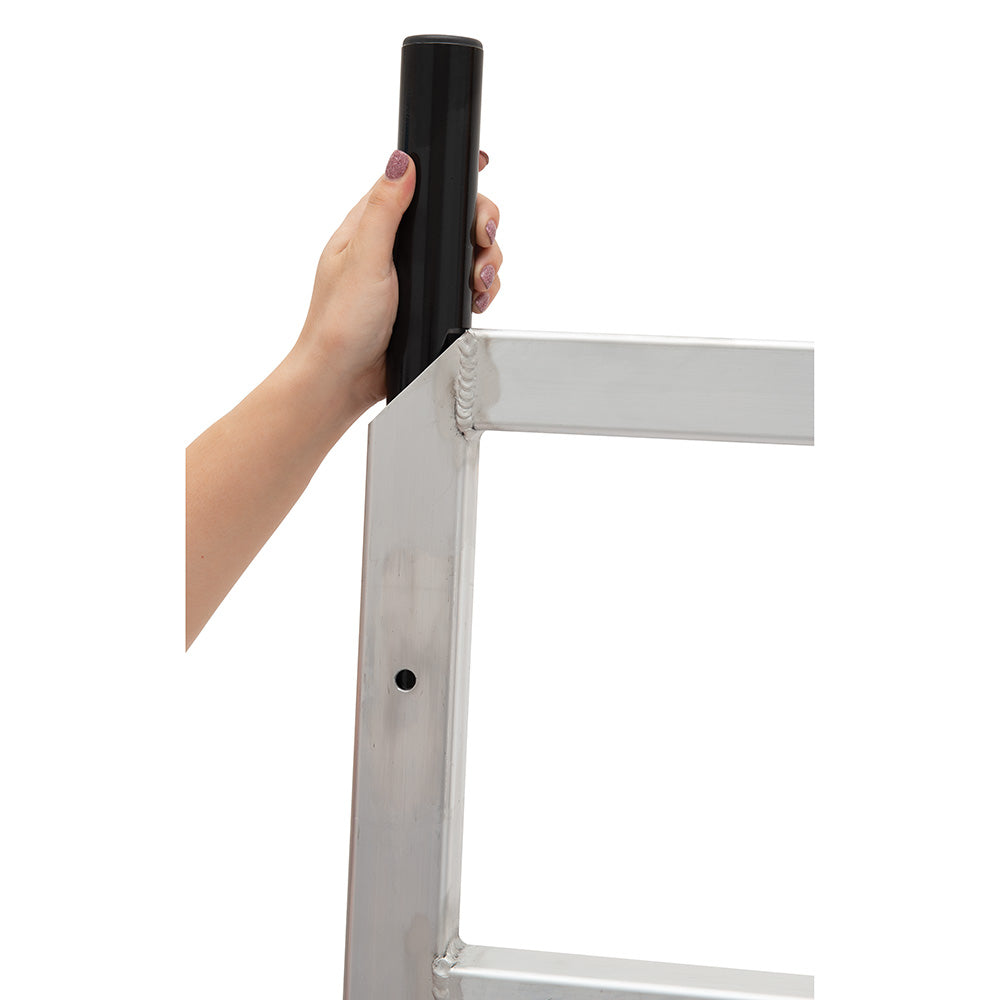 Stall Chute Replacement Side Pipe, Aluminum