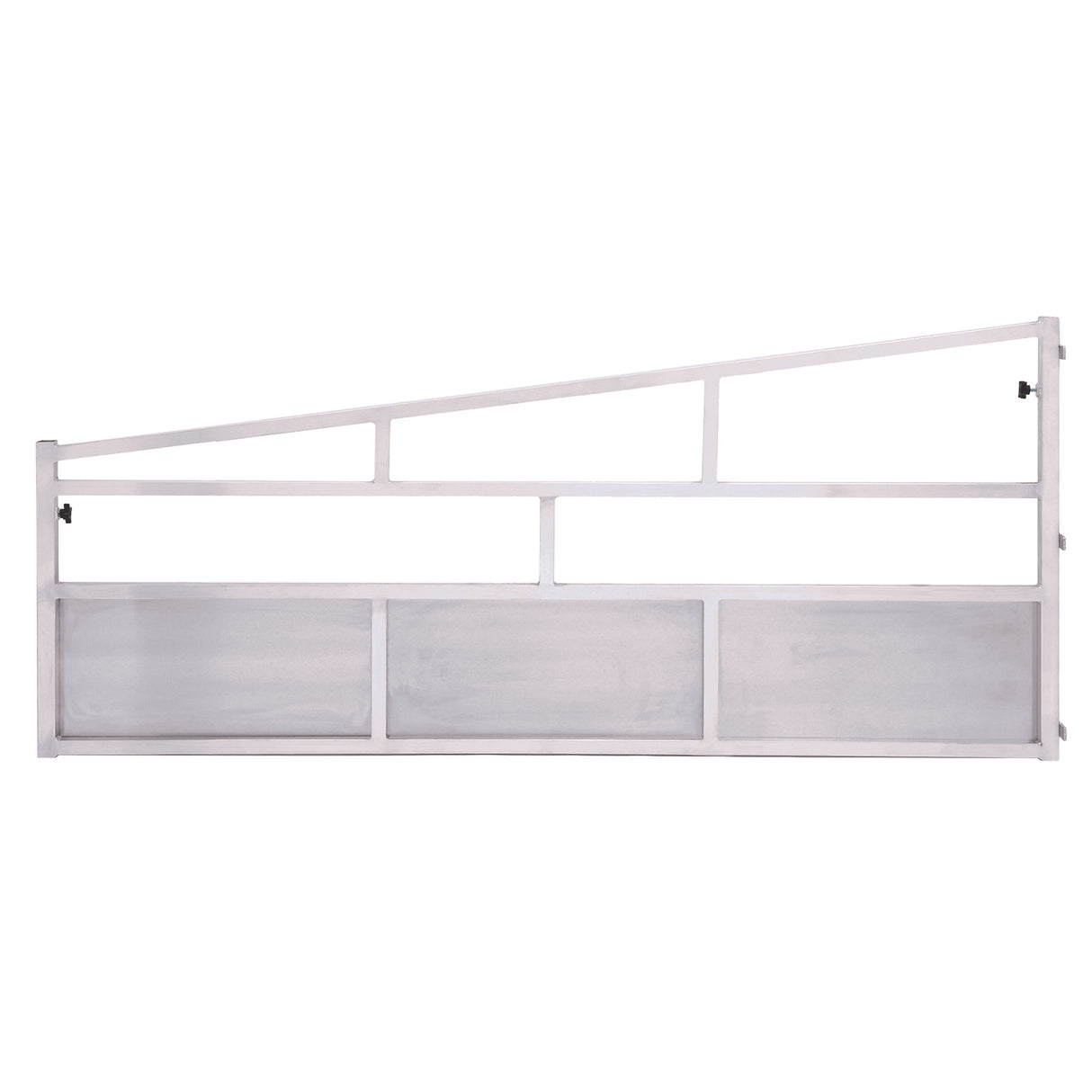Aluminum Fan Cage Stall Divider, Left