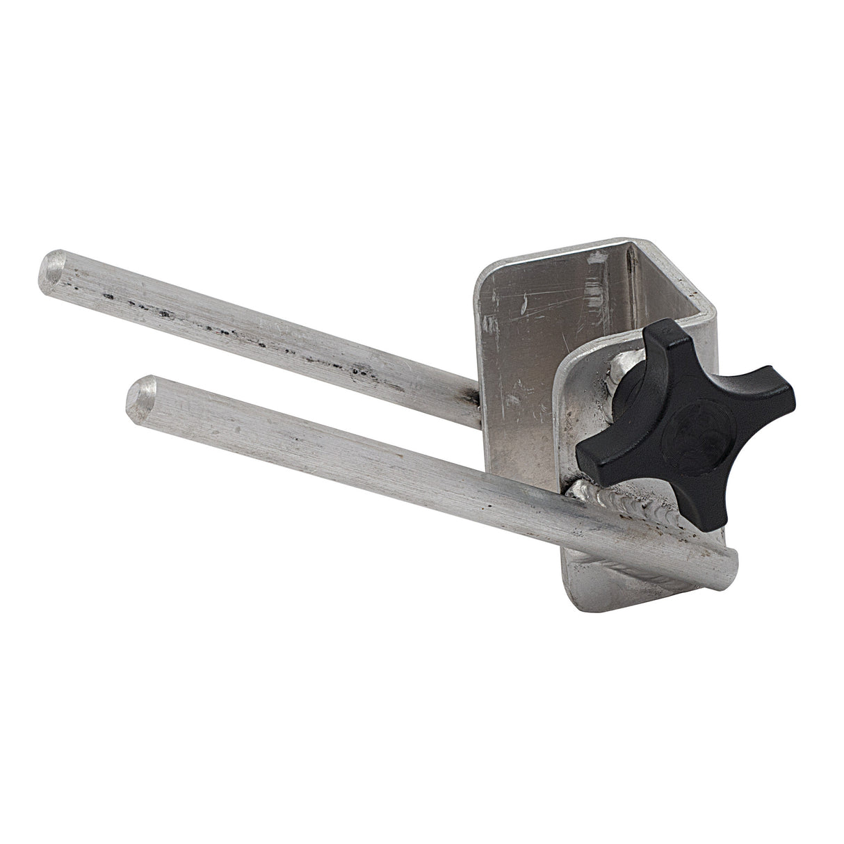 Aluminum Fan Cage Fork and Broom Holder