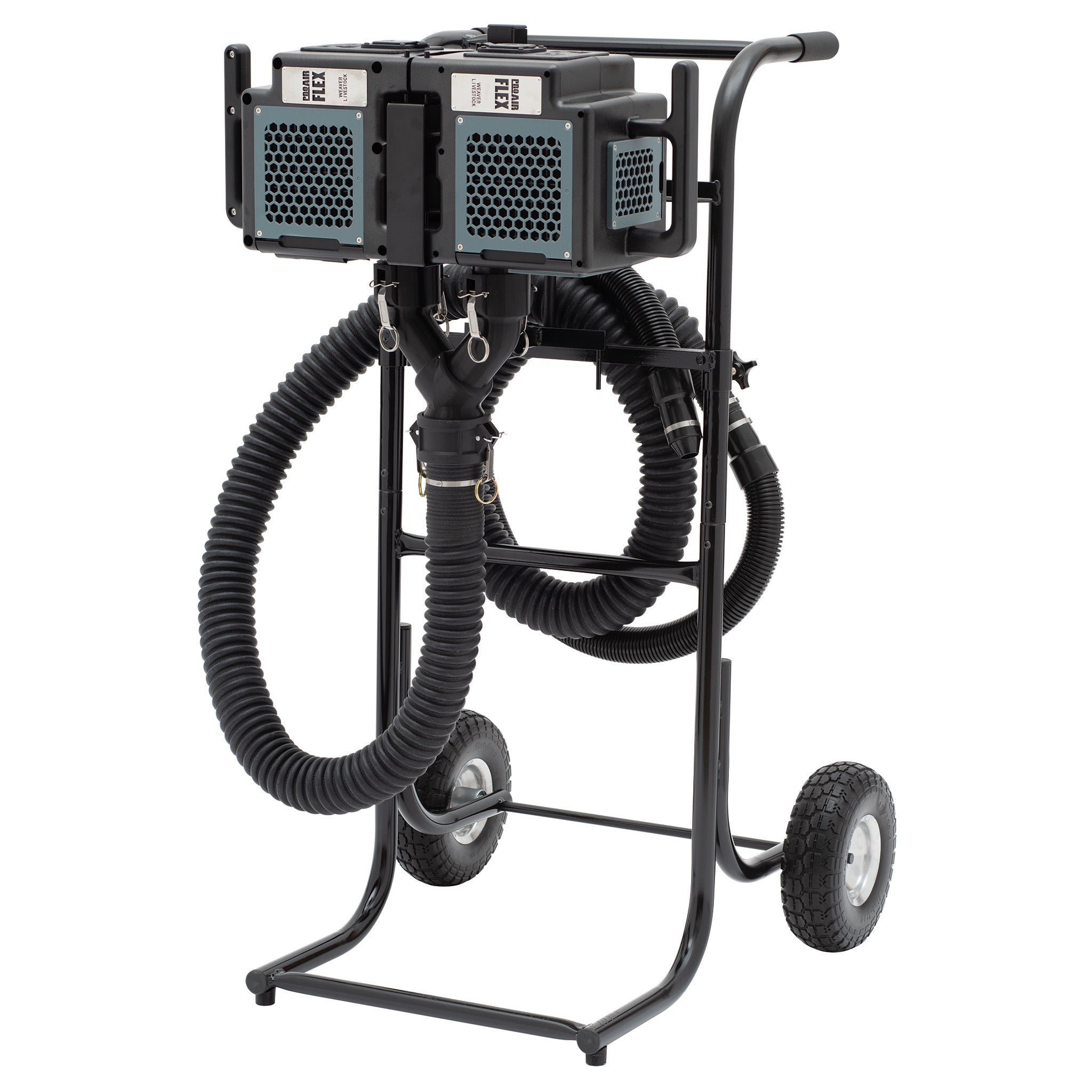 Flex Y-Pipe System, Cart Complete Kit - Weaver Livestock