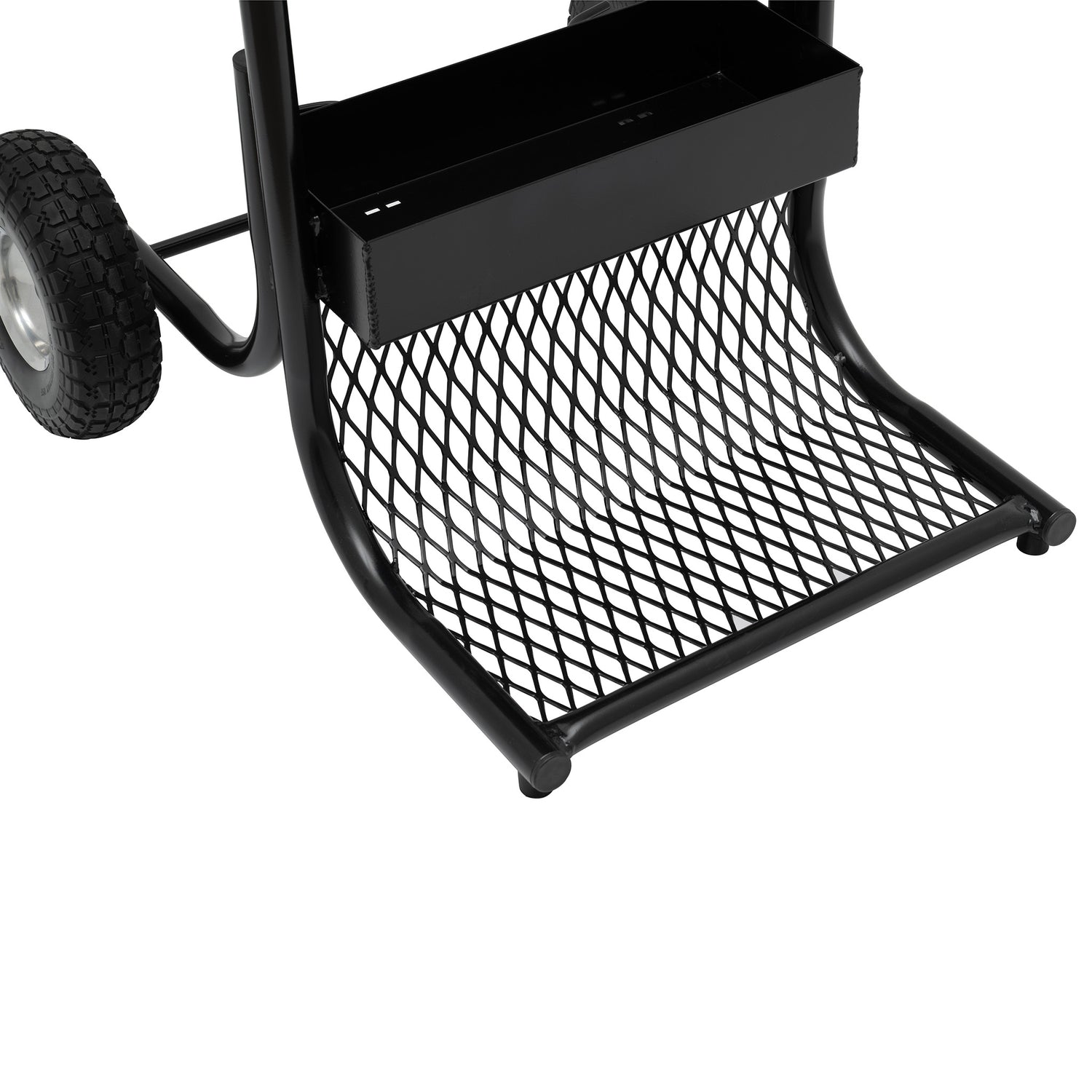 The Show Rig, detail bottom mesh and caddy