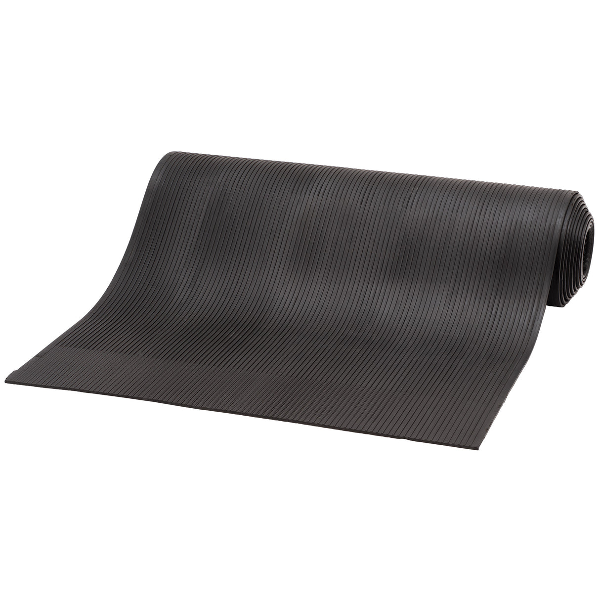Rubber Mat, 3' x 20', Black