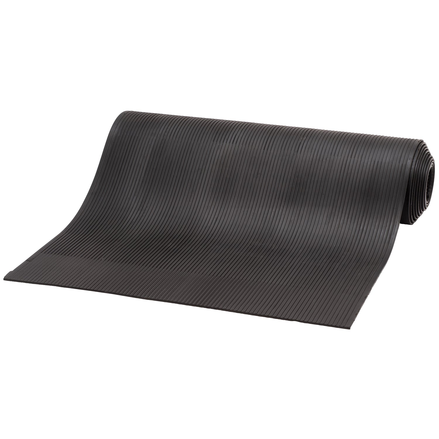 Rubber Mat, 3' x 20', Black