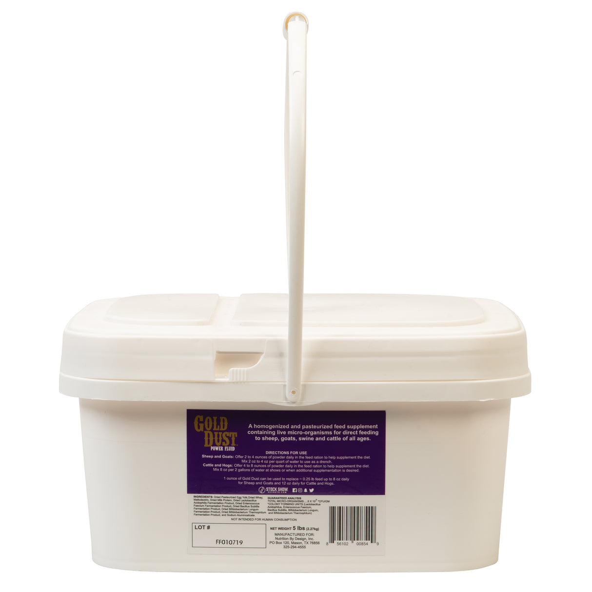 Gold Dust, 5lb Bucket