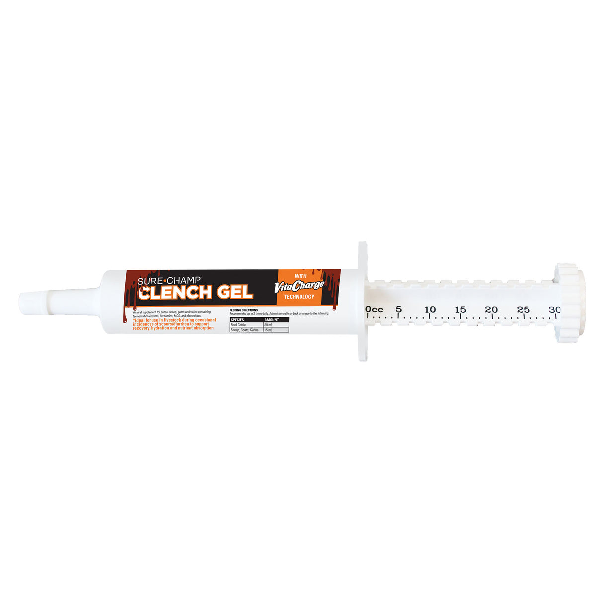 Sure Champ® Clench Gel, 30 ml.