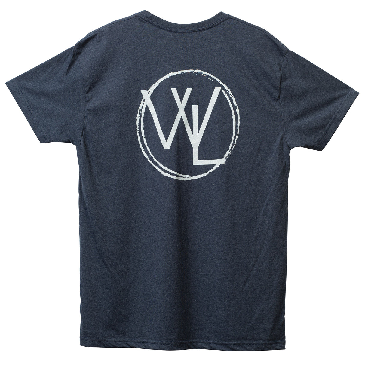 Weaver Brand T-Shirt, Navy Back