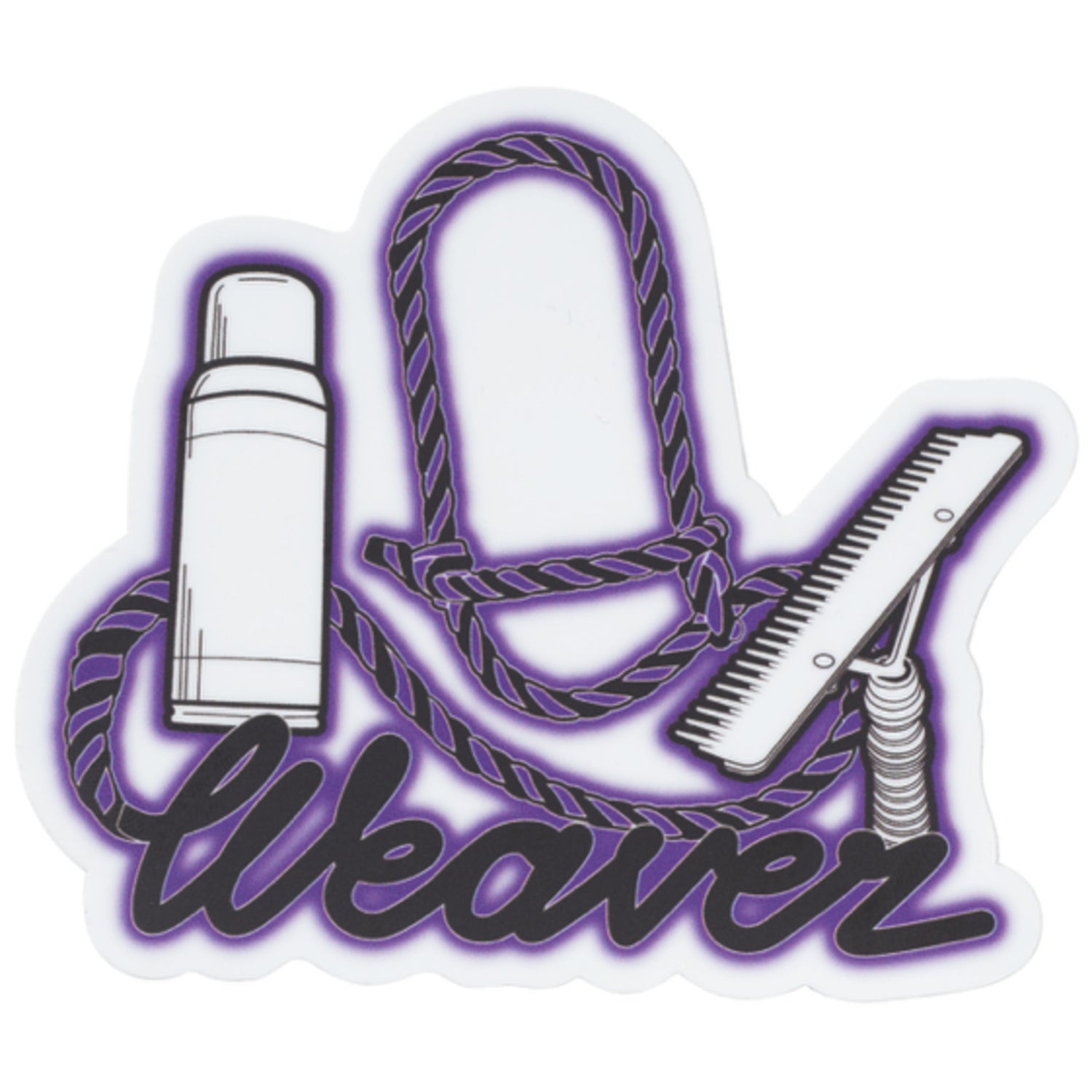 Neon Outline Sticker