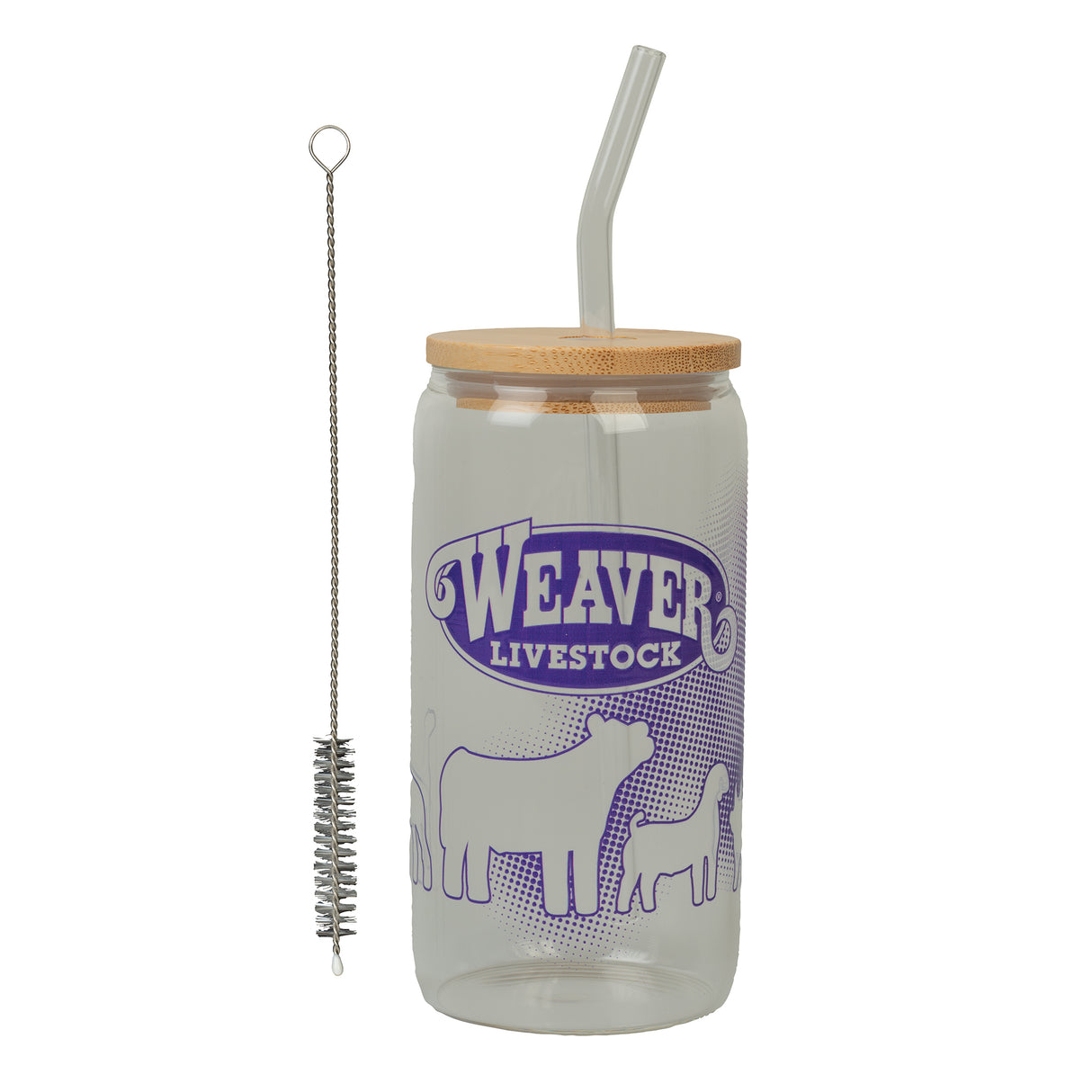 16 oz. Livestock Glass Tumbler