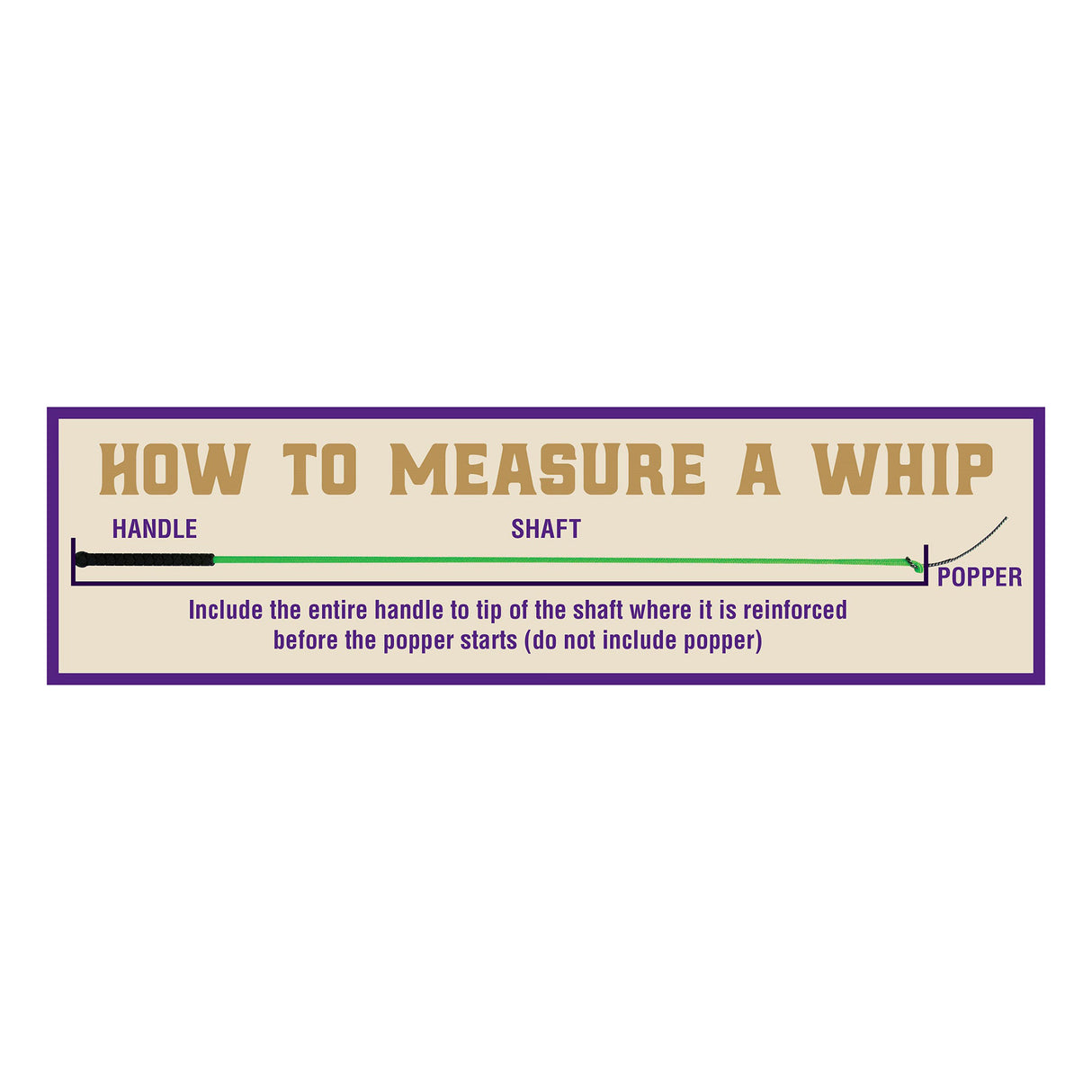 How to Measure a Whip