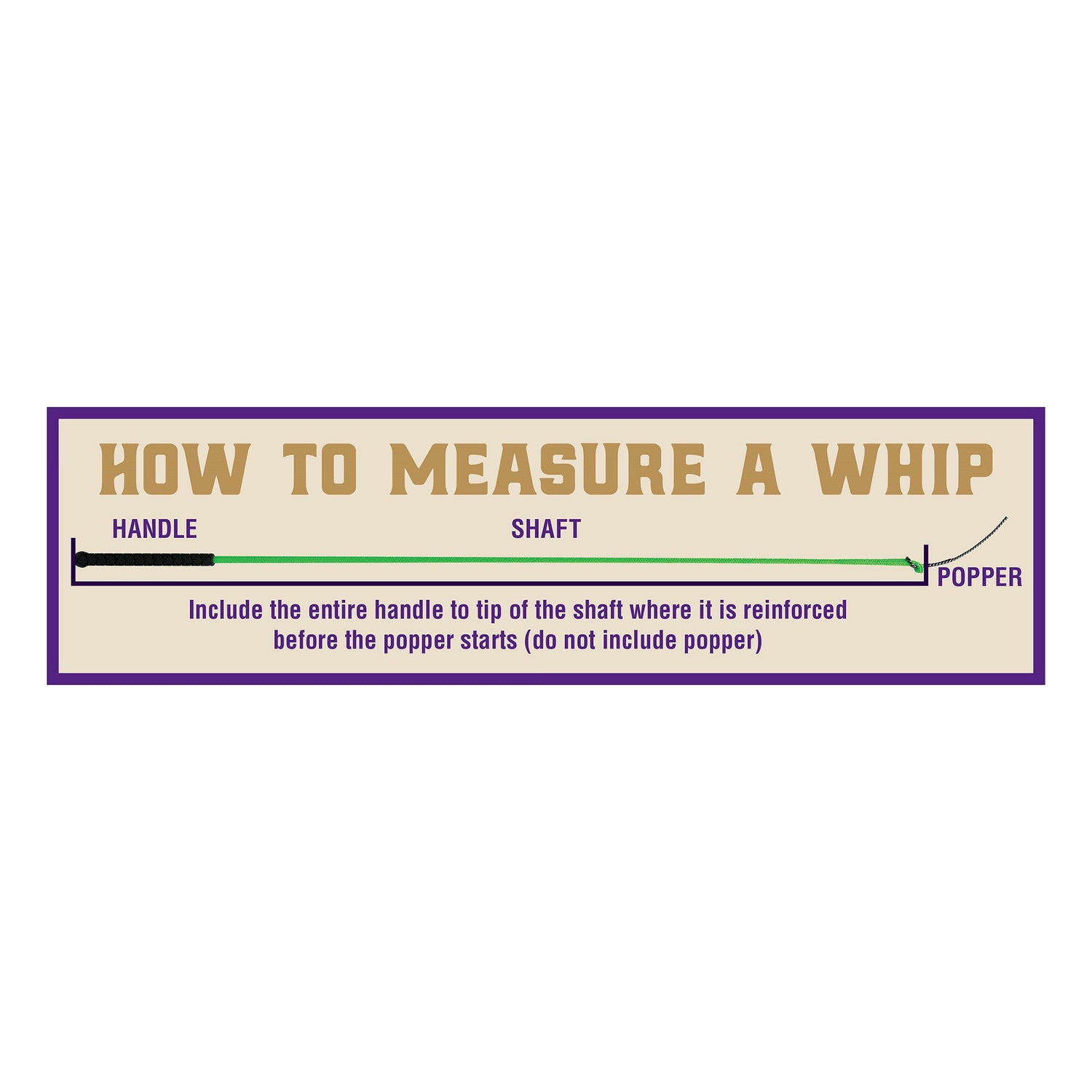 How to Measure a Whip
