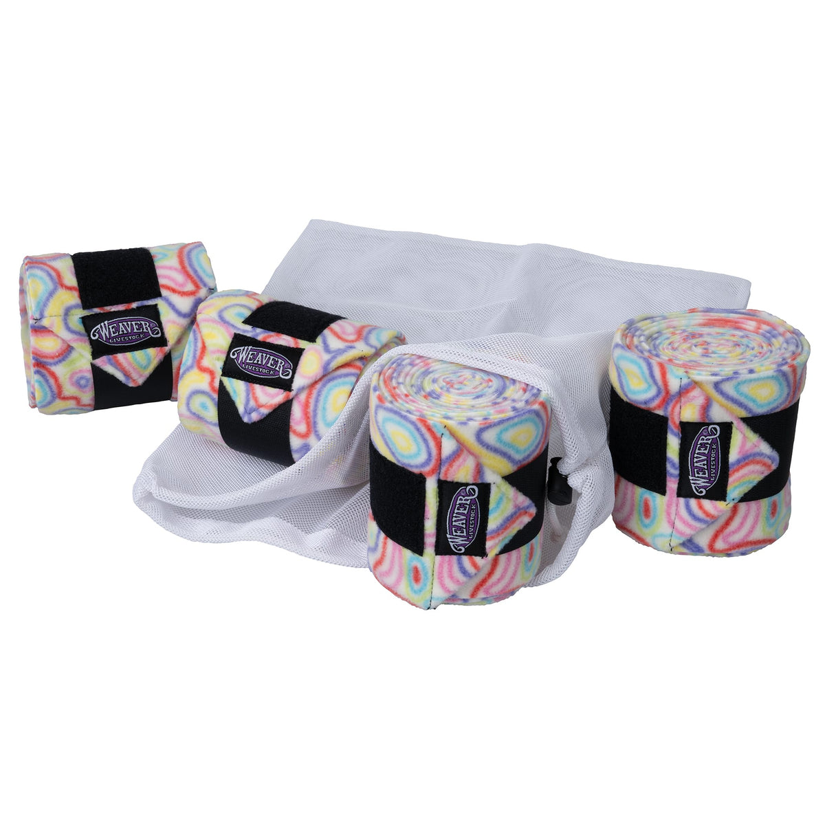 Sheep Fleece Leg Wraps, 4-1/2" x 9', 4 Pack