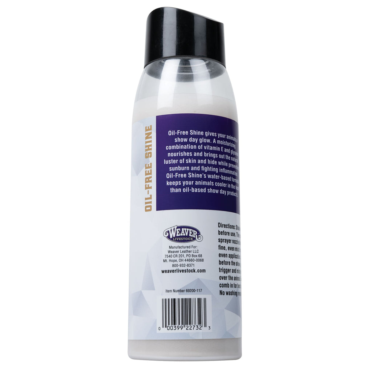 Continuous Sprayer Refill Bottle - Oil-Free Shine