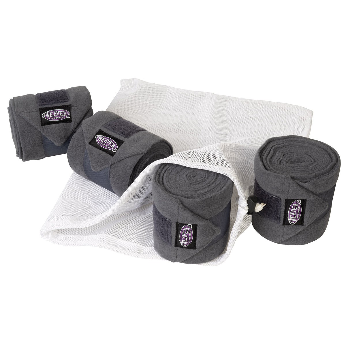 Sheep Fleece Leg Wraps, 4-1/2" x 9', 4 Pack