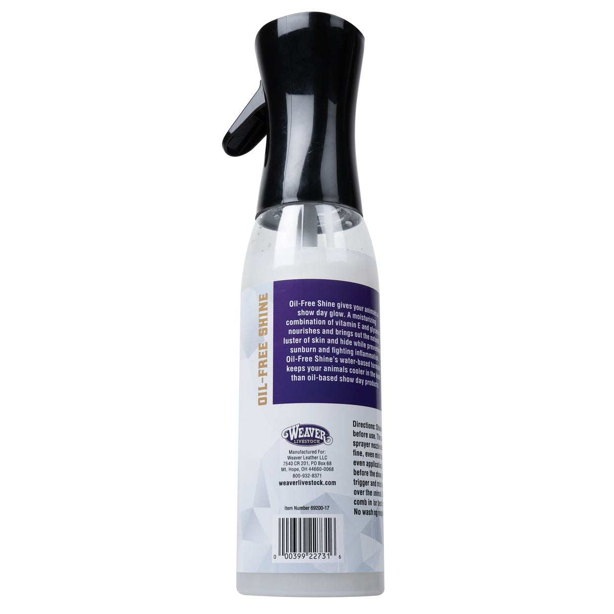 Continuous Sprayer Bottle with Sprayer - Oil-Free Shine