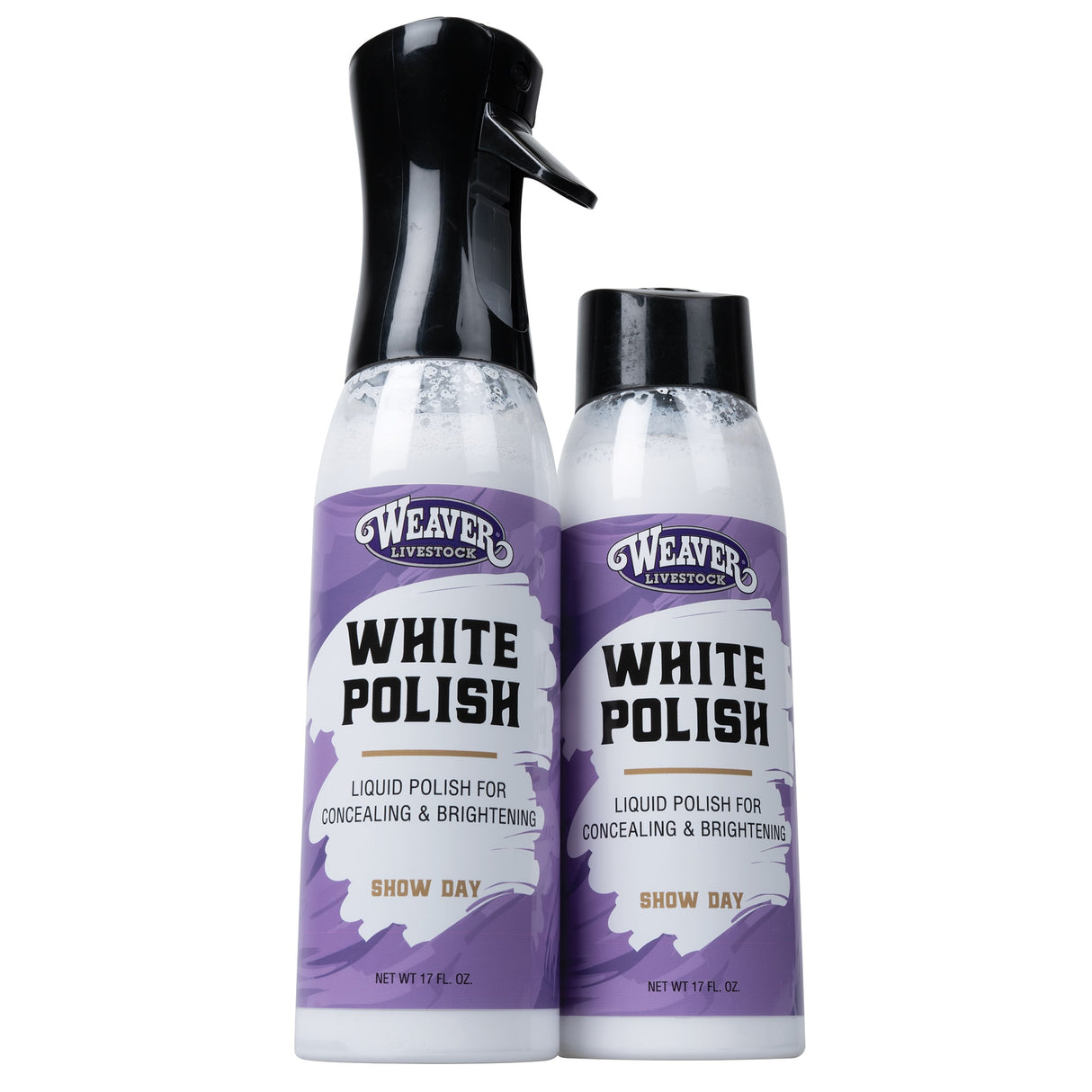 Continuous Sprayer Refill Bottle - White Polish