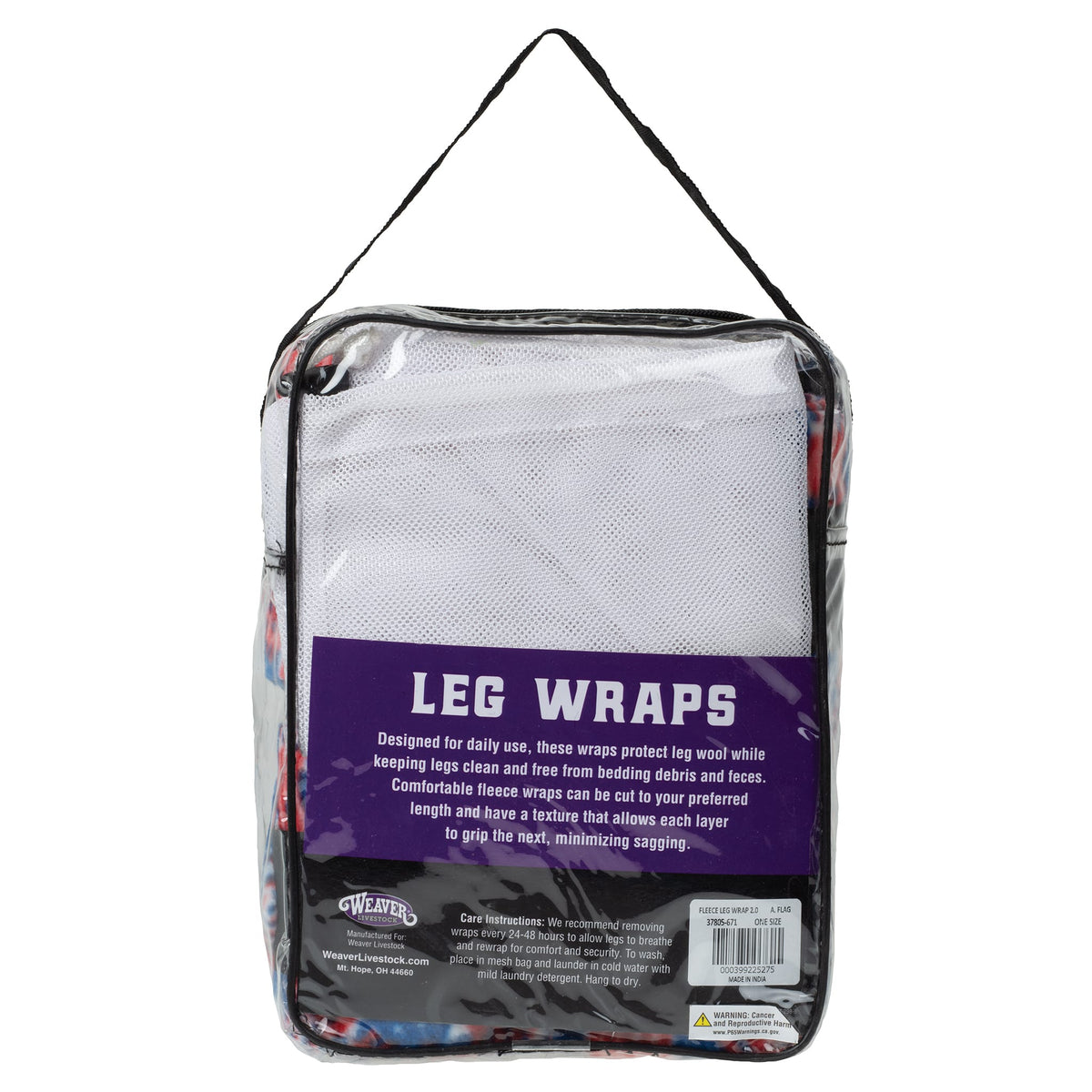 Sheep Fleece Leg Wraps, 4-1/2" x 9', 4 Pack