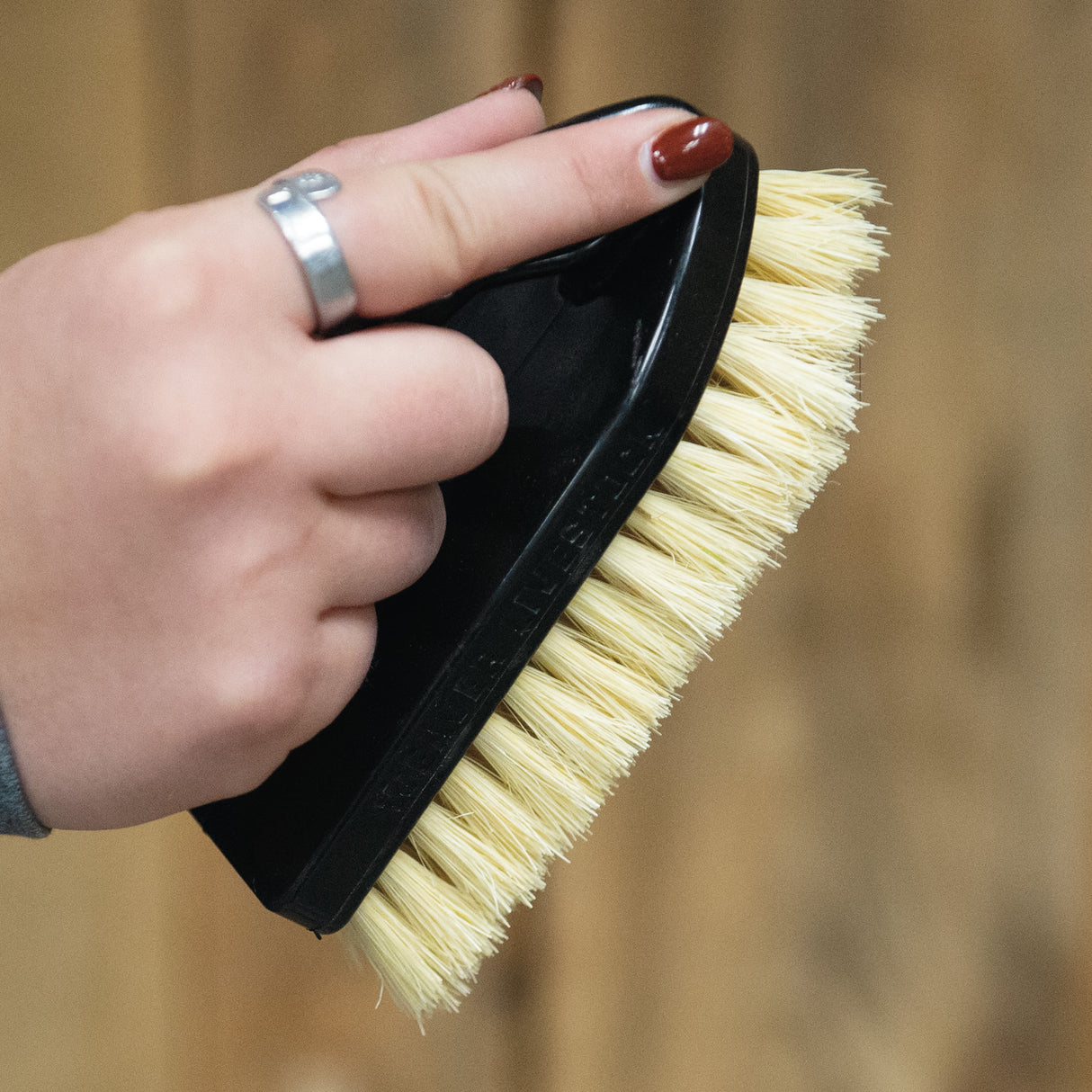 Plastic Tampico Pig Brush with Handle