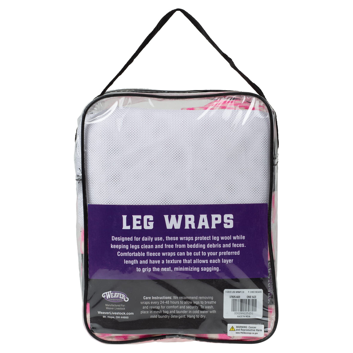 Sheep Fleece Leg Wraps, 4-1/2" x 9', 4 Pack