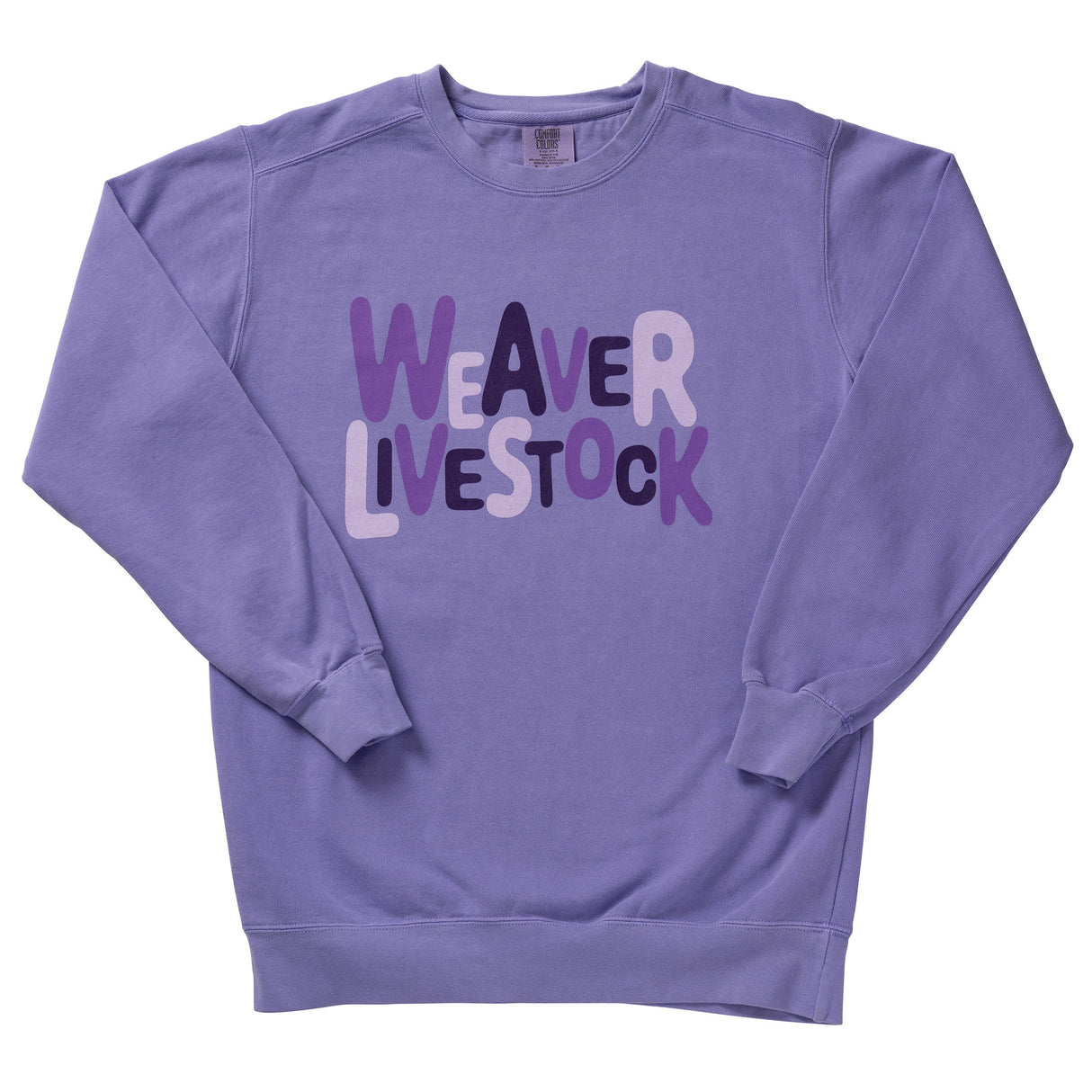 Weaver Livestock Sweatshirt - Violet