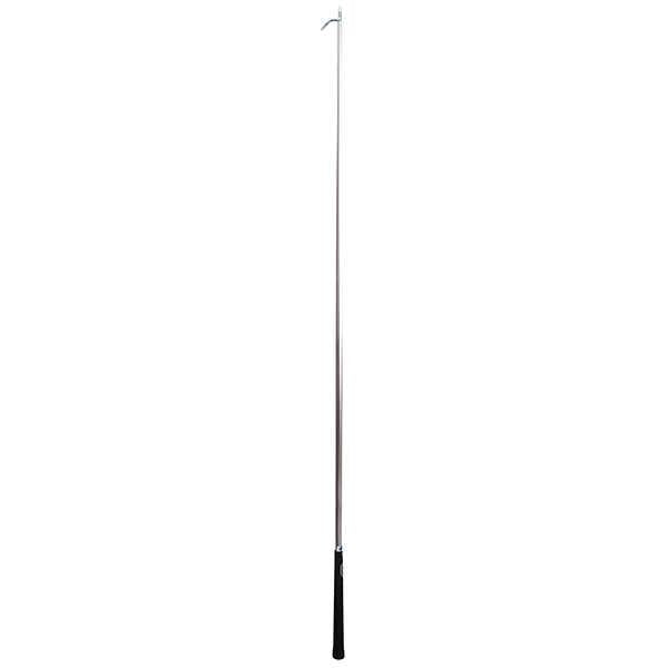 Cattle Show Stick with Handle, 60" Shaft, Silver