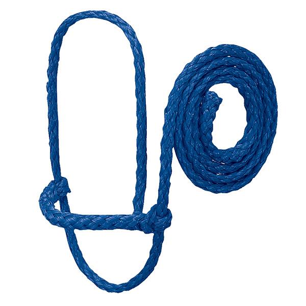 Poly Rope Sheep Halter, Blue