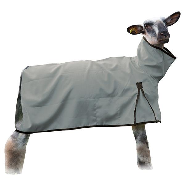 Nylon Sheep Blanket, Mesh Butt, Large, Gray