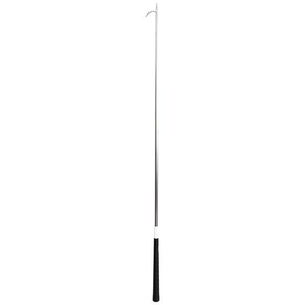 Cattle Show Stick with Handle, 47" Shaft, Silver