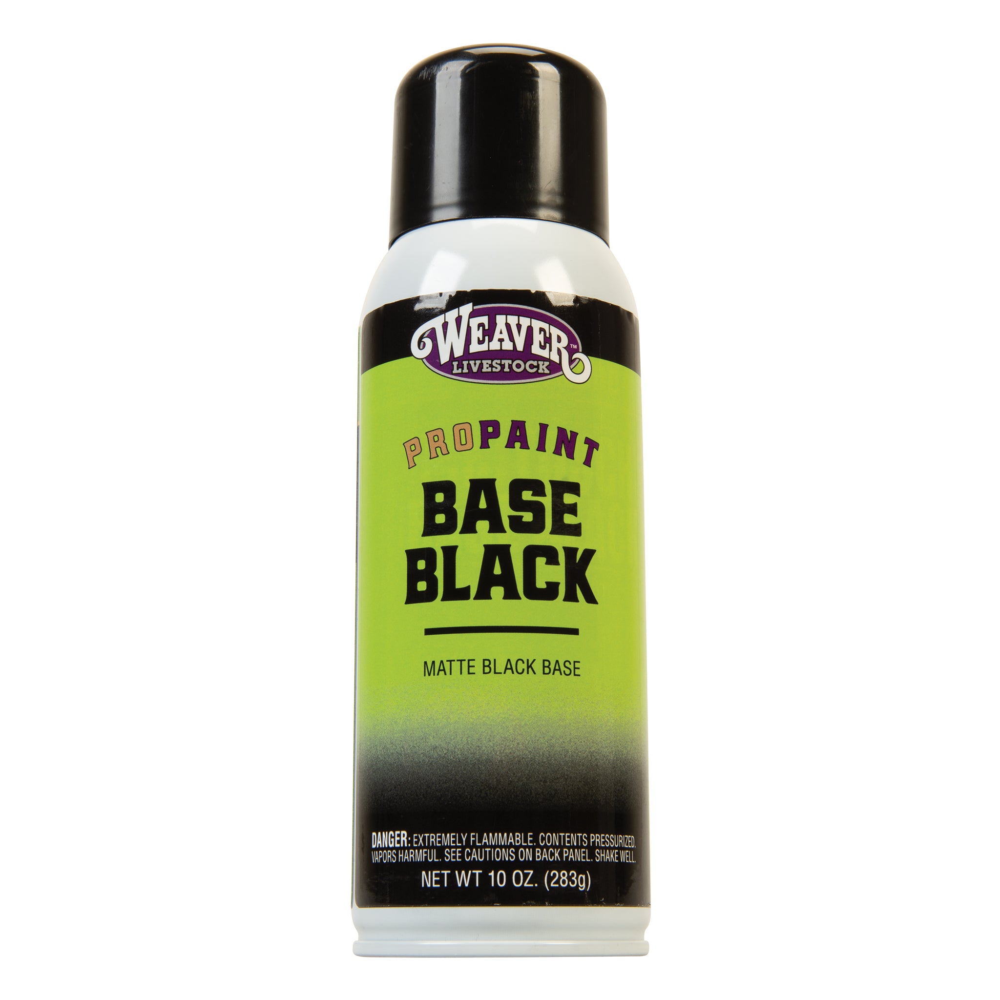 CHRONIC PAINTS ブラックキャップ ProPaint Base Black, 10 oz. - Weaver Livestock