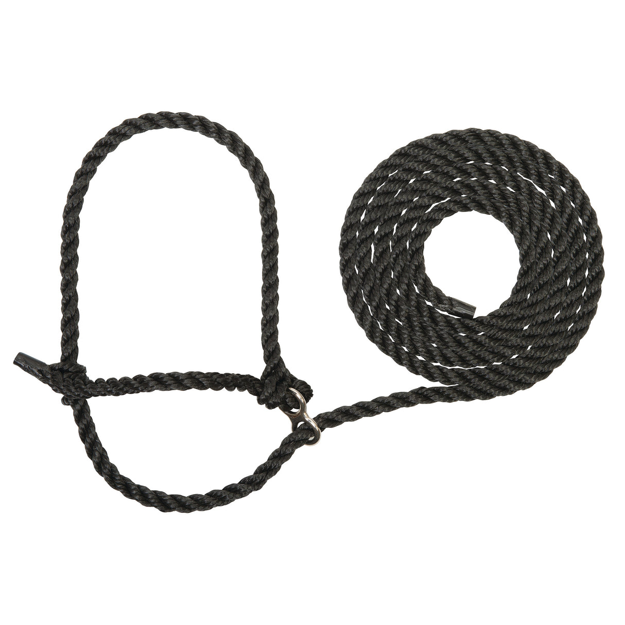 Extra Long Breaking Halter, Black