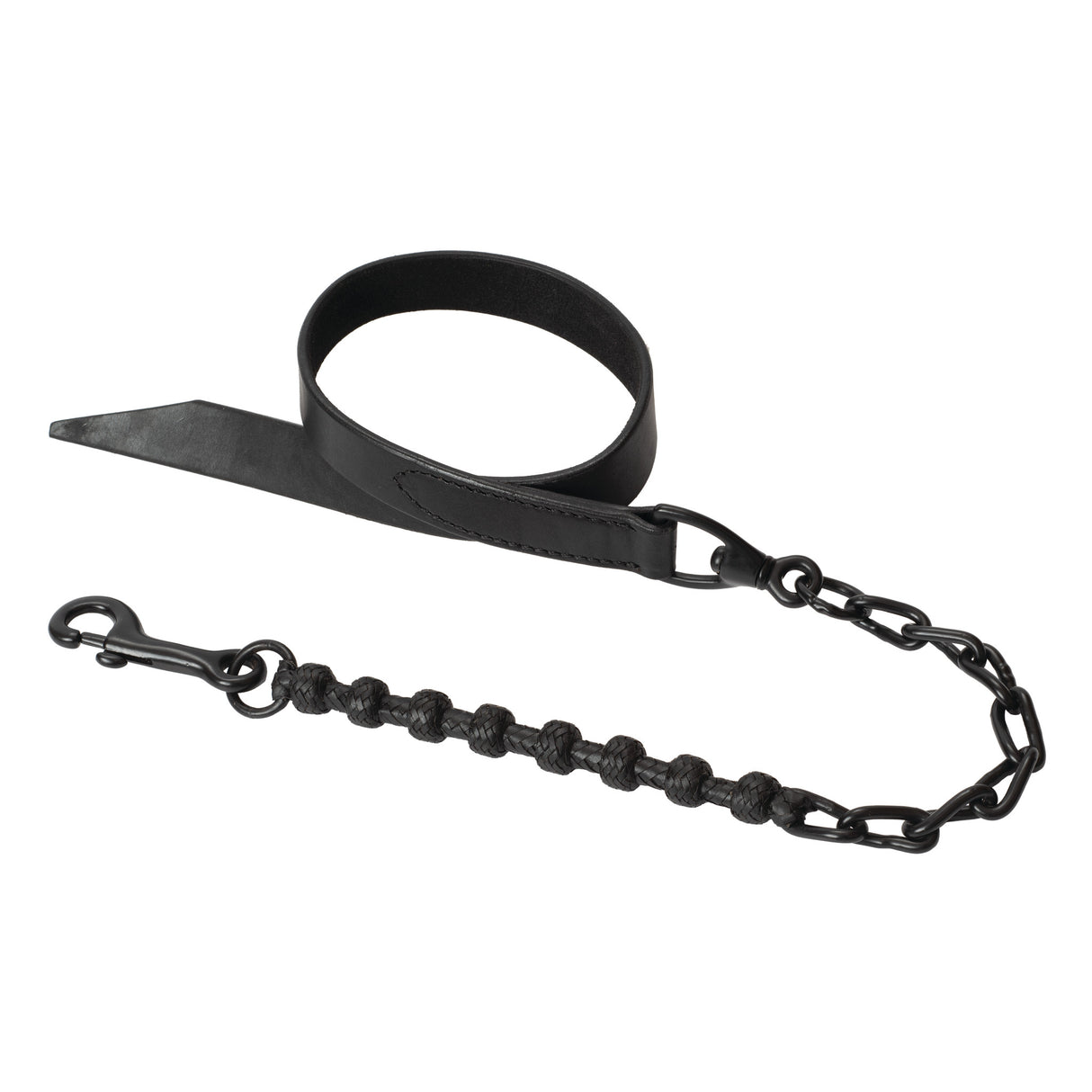 Braided Rawhide Lead