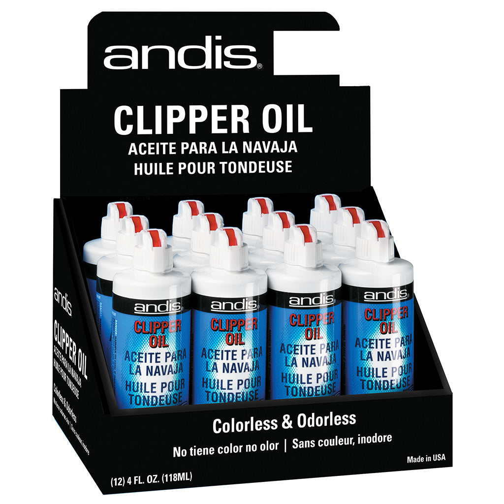 Andis Colorless & Odorless Clipper Oil 4oz 12501