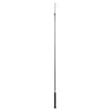 Pig Whip with Replaceable Popper, Black