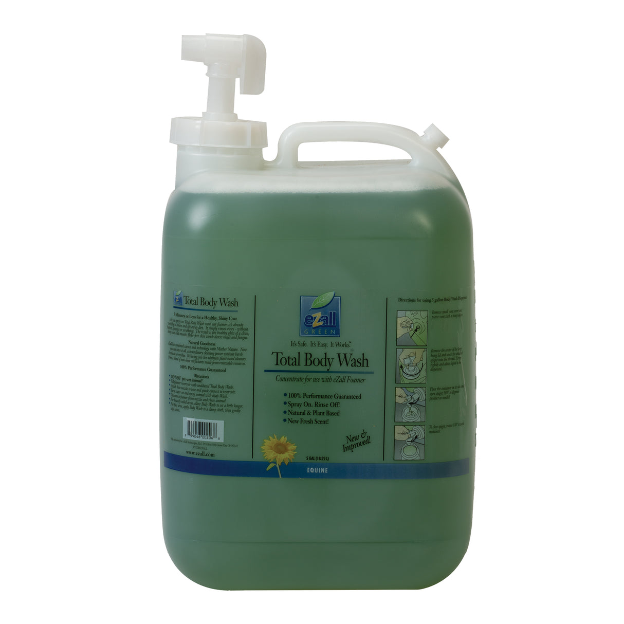 eZall® Total Body Wash Green