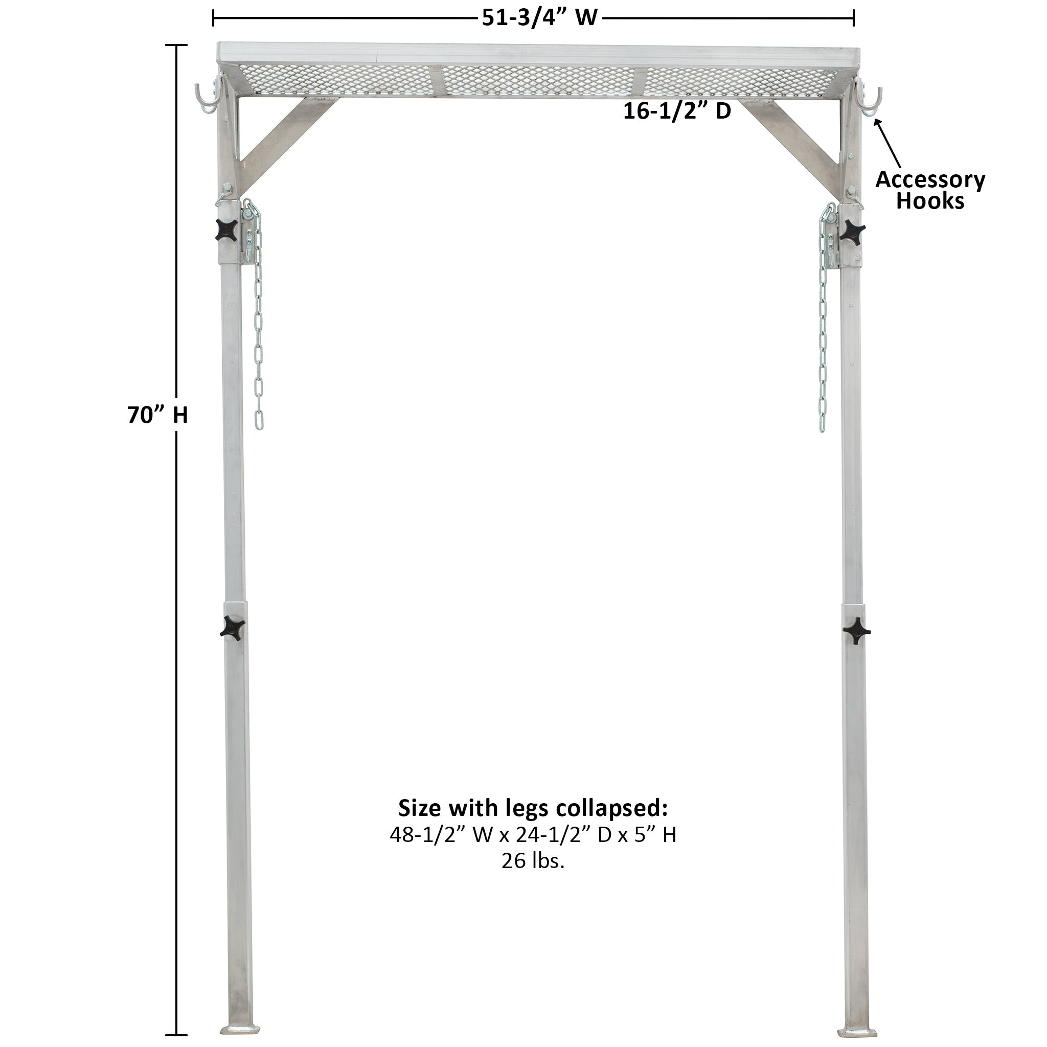 Weaver Livestock Hanging Show Box Hanger, Aluminum - Weaver Livestock