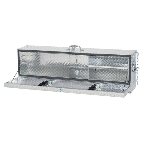 Deep Hanging Show Box, Aluminum