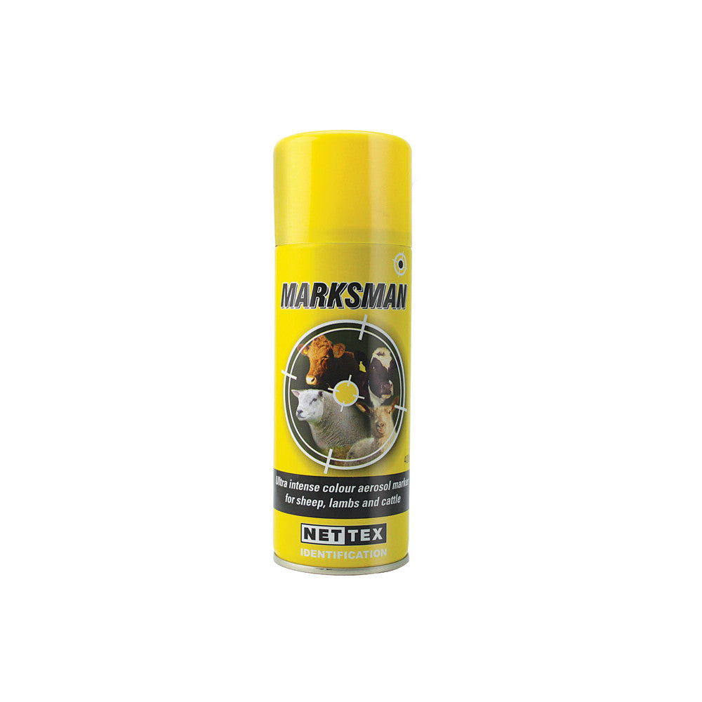 Marksman Aerosol Marking Spray, Yellow