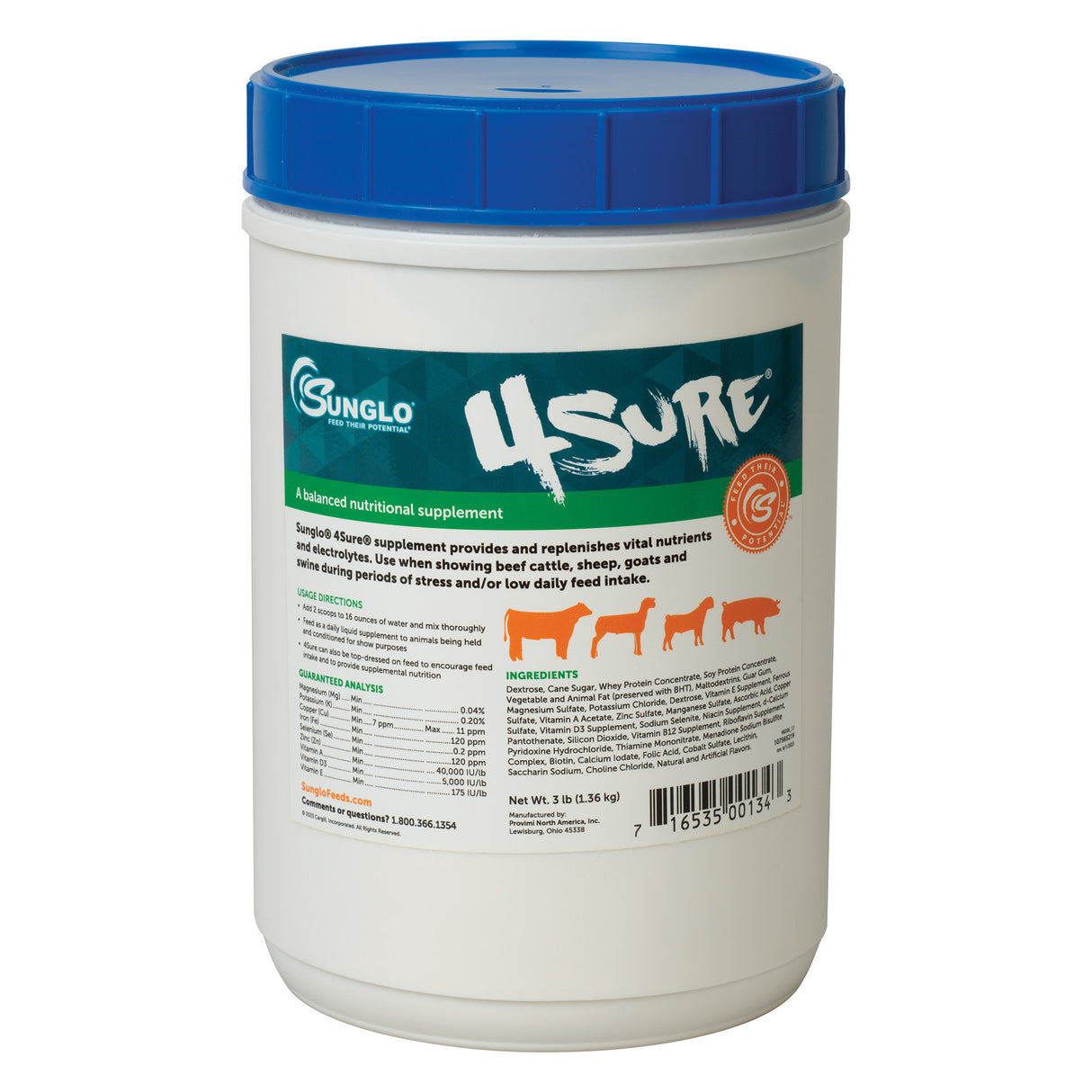 4-Sure® Electrolytes, 3 lbs.