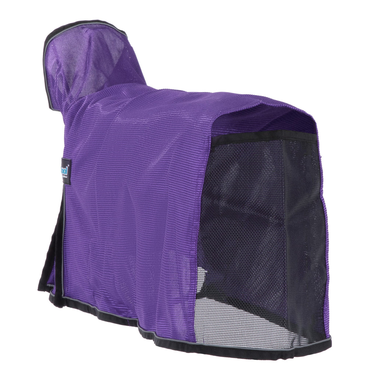 ProCool™ Goat Blanket with Reflective Piping, Mesh Butt