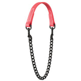 Brahma Webb Goat Collar, Strawberry, Side