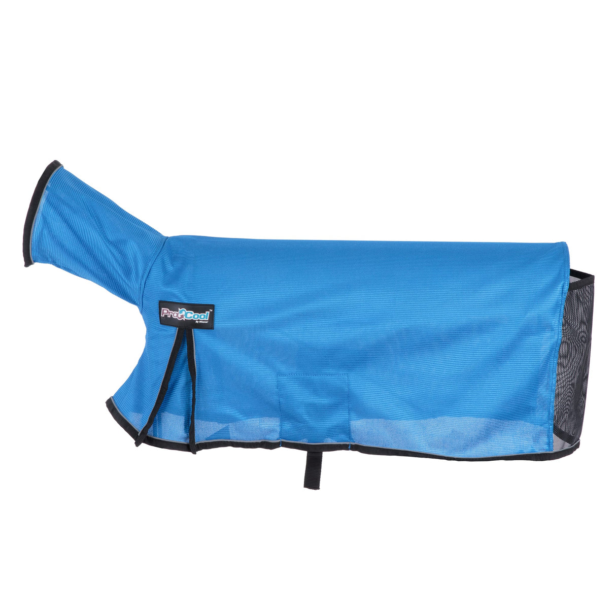 ProCool™ Goat Blanket with Reflective Piping, Mesh Butt