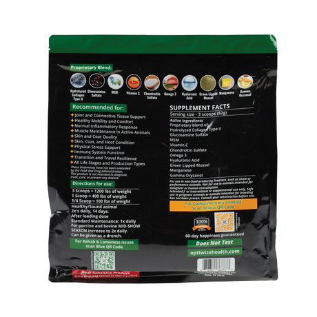 OptiWize Collagen +Plus Livestock Joint Supplement