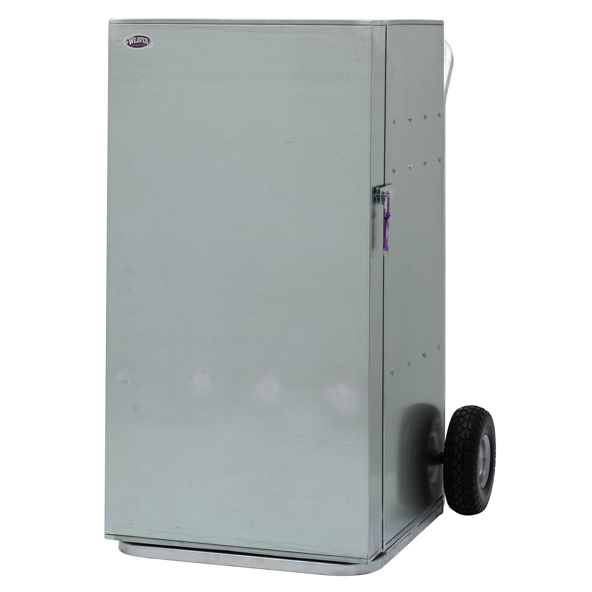 Single Door Galvanized Show Box, 4' - Weaver Livestock