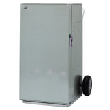 Single Door Galvanized Show Box, 4'